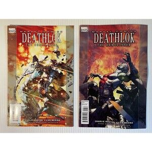 Deathlok The Demolisher No.4 & 6/7 (2010) Marvel Comic Book Set• Huston, Medina